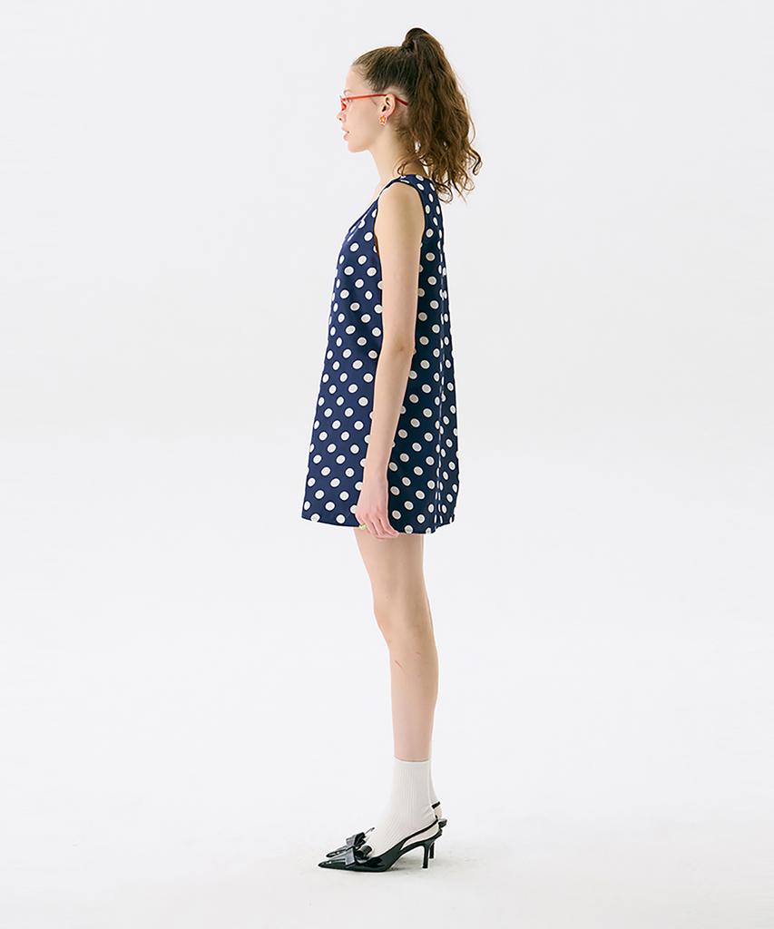 JUNEJUNE SPACE Little Junejune Dress_Navy