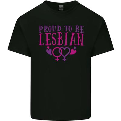 Stolz, lesbisch zu sein LGBT Gay Pride Day Herren Baumwoll-T-Shirt T-Shirt Top