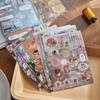 45Sheets Vintage Die-Cutting Decorative Stickers Book Kawaii Laptop Scrapbooking Stickers Creative Diy Decoration Stickers Gifts