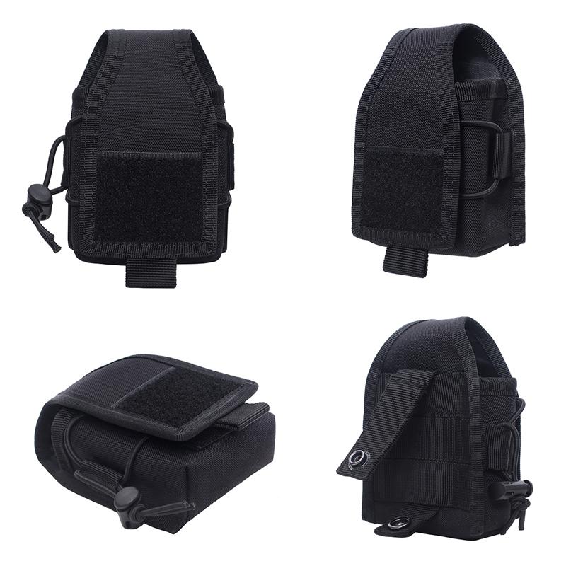 1 Piece Tactical Radio Pouch Interphone Storage Bag Military Heavy Duty Walkie Talkie Case Holder Airsoft Magazine Pouches