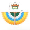 Kit Costume Maschera Mantello Ali di Feltro Fenice Pavone Uccello Halloween Carnevale Festa Performance Vestirsi Gioco di Ruolo Regalo