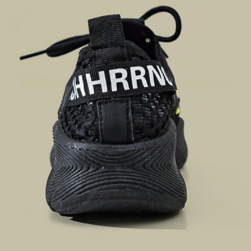 Women's Mesh Hole Shoes Breathable Thick Sole Versatile Sports Shoes Student Casual Running Shoes