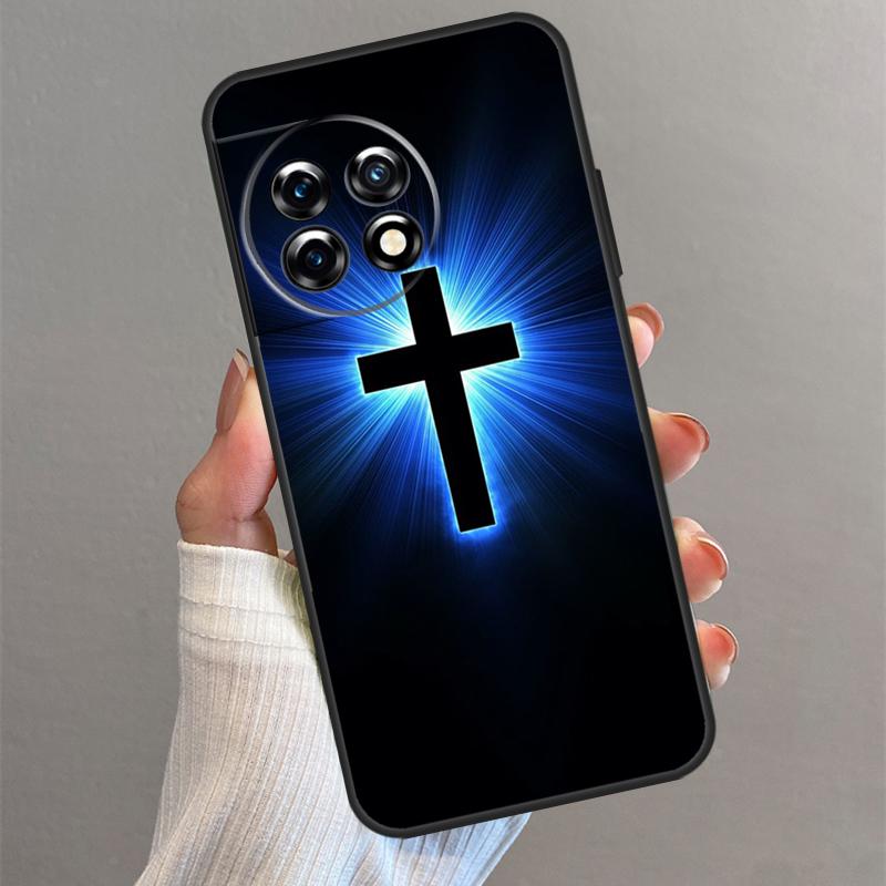 

Jesus Christ Cross Case For OnePlus 15R 15 13R 13 13T 12 12R 11 10 Pro 8T 10T Nord 5 CE 4 2 3 Lite N20 N30 Cover OnePlus Nord CE 3