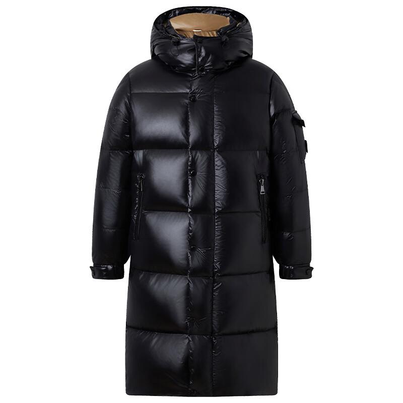 SNOWFLYING X2501419588FX Unisex Long Hooded Down Jacket M