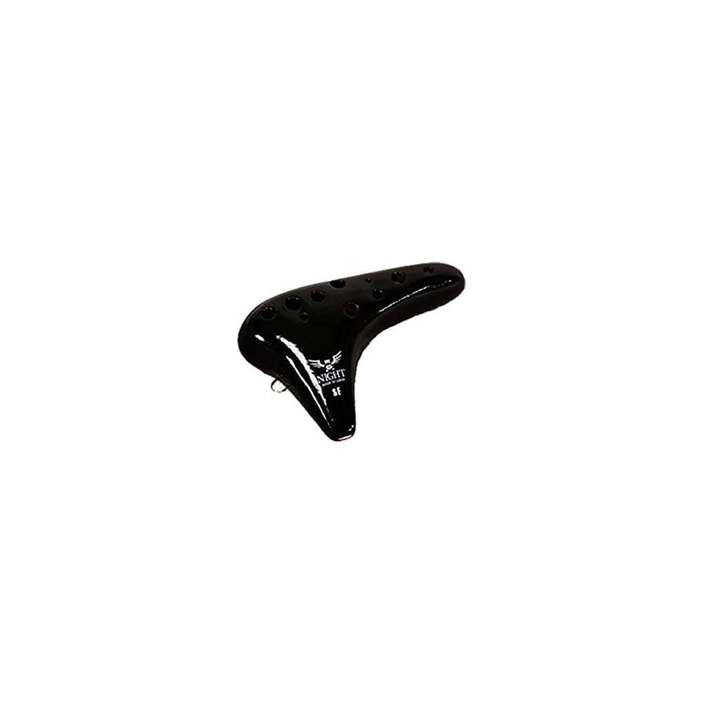 NIGHT Ocarina Classic Series SFB Soprano F Key Black (Case Included)