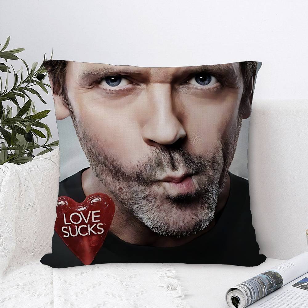 

Medical TV House MD Stitch Lucky Dragon Pillow Cover Sofa Cushion Cover Home Room Decoration Children Gift 30cmx30cm