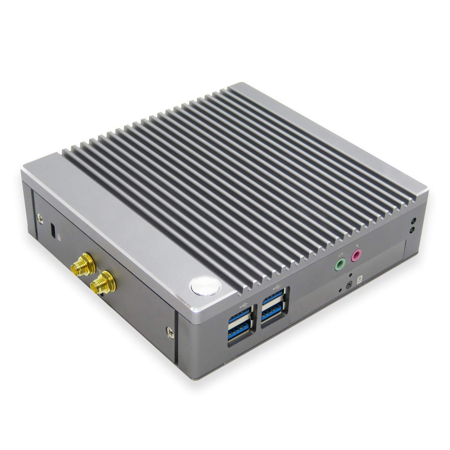 

Skynew Fanless Mini PC Almost Silent Power Saving Celeron N2840 4GB DDR3L 128GB Win10 Pro Product Number K3 / / SSD/Wi-Fi / Bluetooth4.2 /
