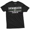 Men's Shenanigator T-shirt St Patricks Day Shenanigans Tee Shirt Saint Paddys Holiday Irish Tee Shirt