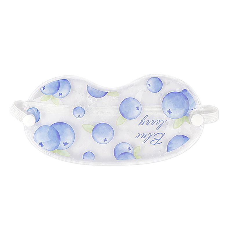 Popular Gel Eye Mask with Removable Liner: Hot/Cold Therapy, Light-Blocking, Cartoon Fresh Fruit Design