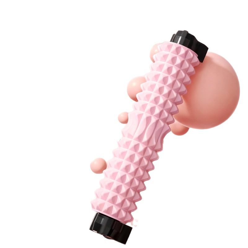 Suction Cup Foam Muscle Relaxation Roller with Wolf Teeth Design for Leg Slimming