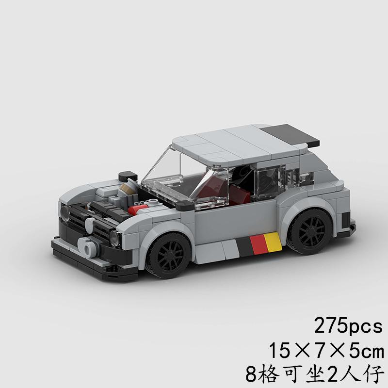 Kinderspielzeug Auto Modell Sportwagen Kompatibel Mit Rennen Kleine Teile DIY Bausteine Puzzle Technologie