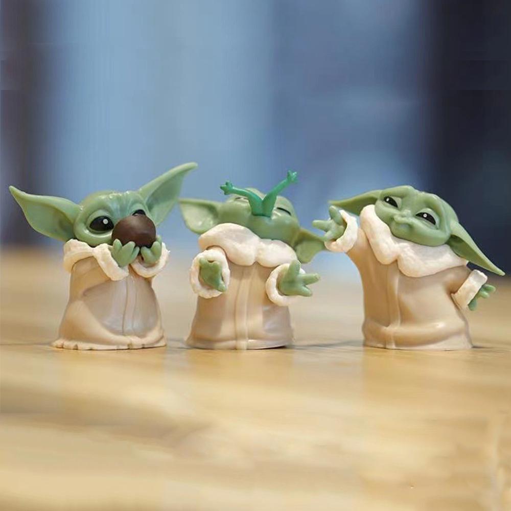 6pcs The Star War Action Figures for Wars Theme Party Decorative Ornaments Gifts