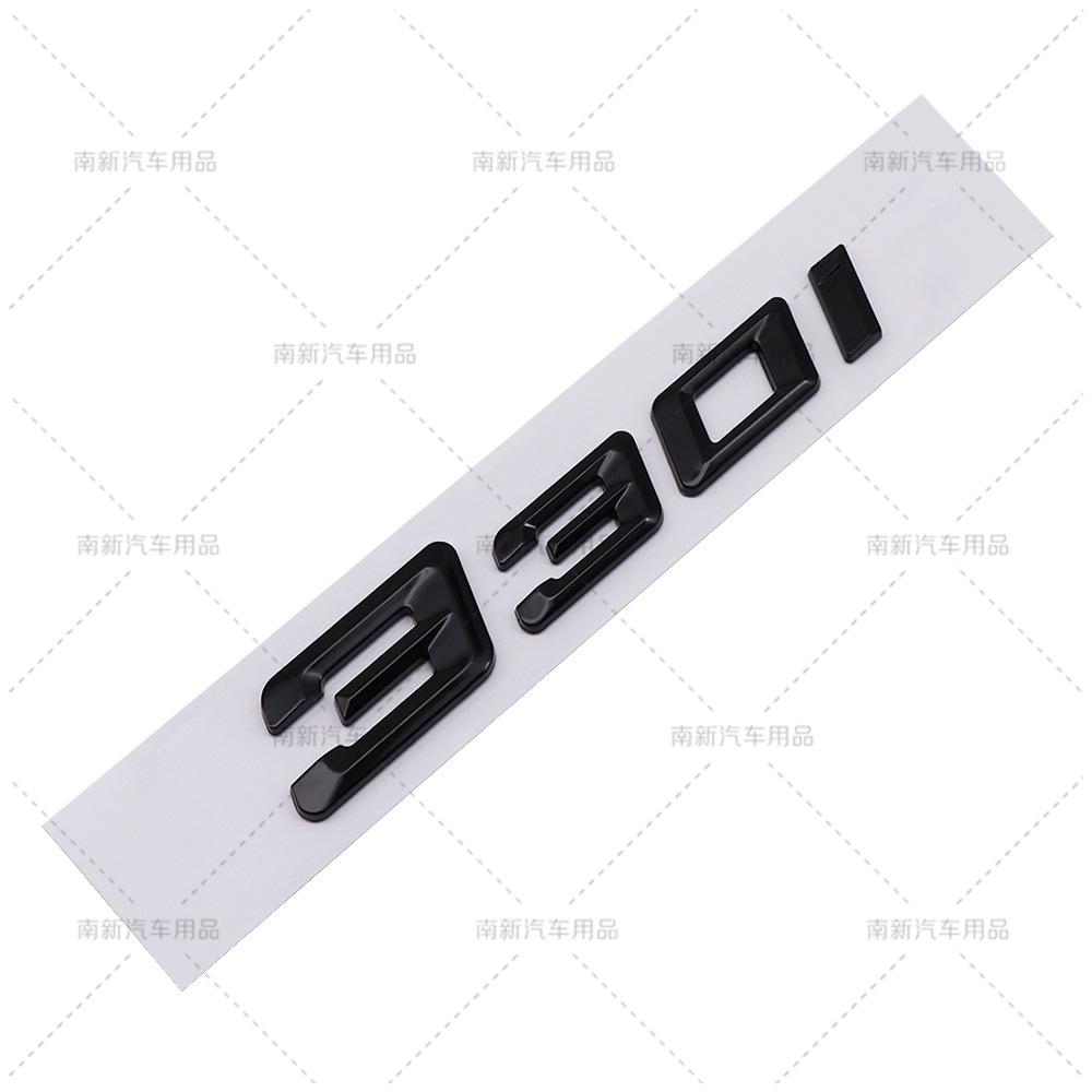 Suitable for BMW new car badge 320i 520Li 730Li 760Li displacement tail label car sticker emblem
