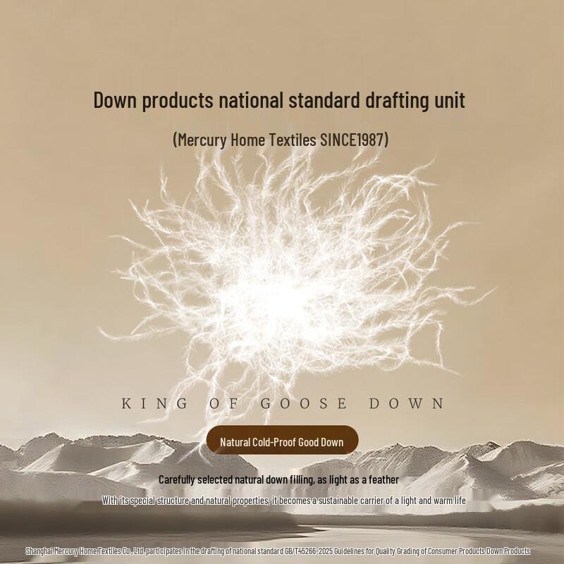 Mercury Home Textiles Floral & Bird 90% White Duck Down Winter Duvet