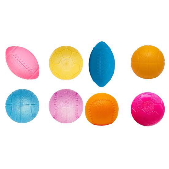 Yousheng Sports Ball Stress Relief Toy Mini Basketball Tennis Football Soccer Squeeze Fidget Toy Kids Adults Decompression Stress Ball Sports Lover