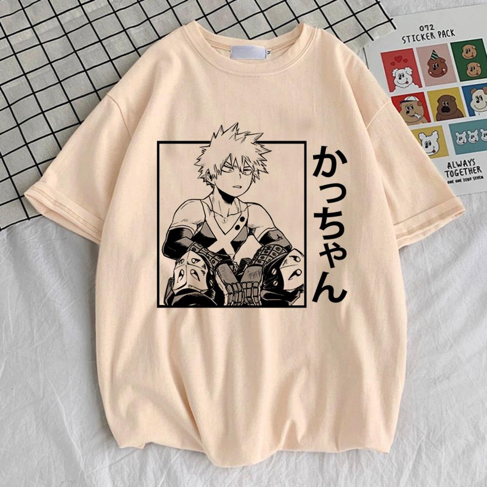 Bakugou t shirt women University Pop Culture Punk Psychedelic t-shirt 80s Pastel Grunge Vintage Punk Trendy