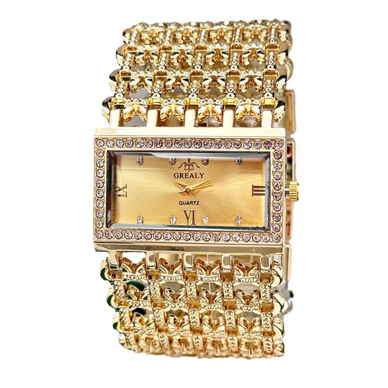 Fashionable Women's Square Quartz Watch - New Custom Design