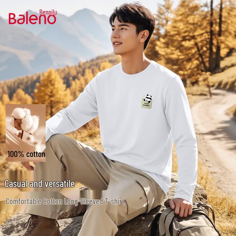 Baleno Pure Cotton Graphic Long-Sleeve Tee
