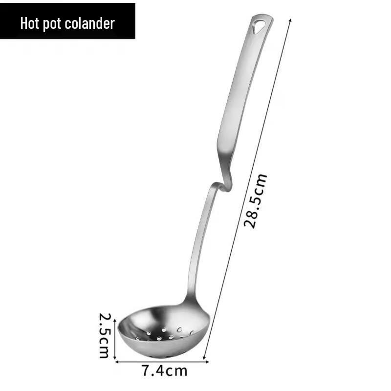 

HANDUNYOU Stainless Steel Extra Thick Slotted Spoon