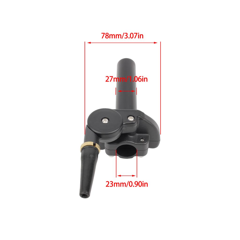 22mm Motorcycle Quick Turn Throttle Grips With Runner Mechanism For KTM HONDA YAMAHA Dirt Pit Bike Handle Grips Accessories Throttles 2