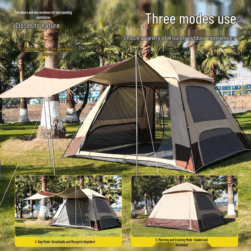 OEING 8-10 Person Tent with Canopy