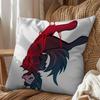 cute Dr K Changed Puro Print Throw Pillow Cover Square Cushion Case for Living Room Bedroom Decor
