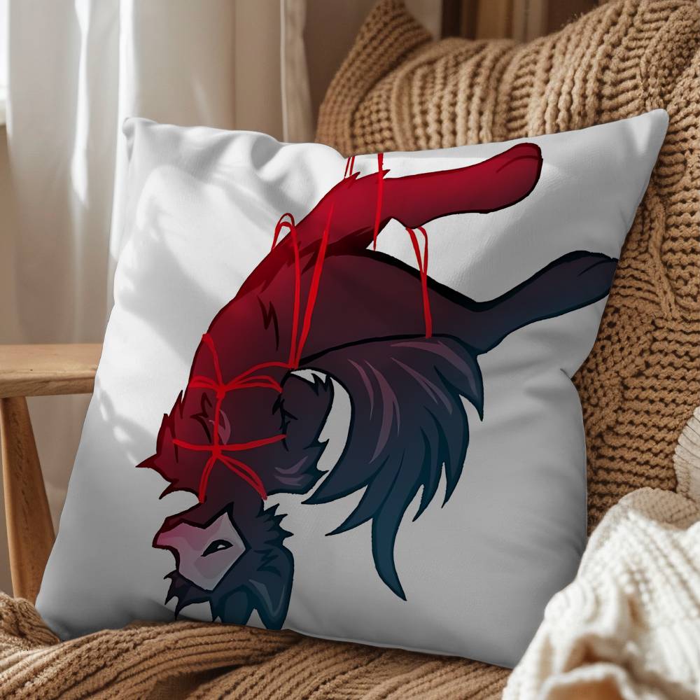 cute Dr K Changed Puro Print Throw Pillow Cover Square Cushion Case for Living Room Bedroom Decor