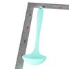 Kitchen Heat Resistant Curved Handle Dinnerware Non-stick Soup Ladle Serving Spoon Scoop Tableware