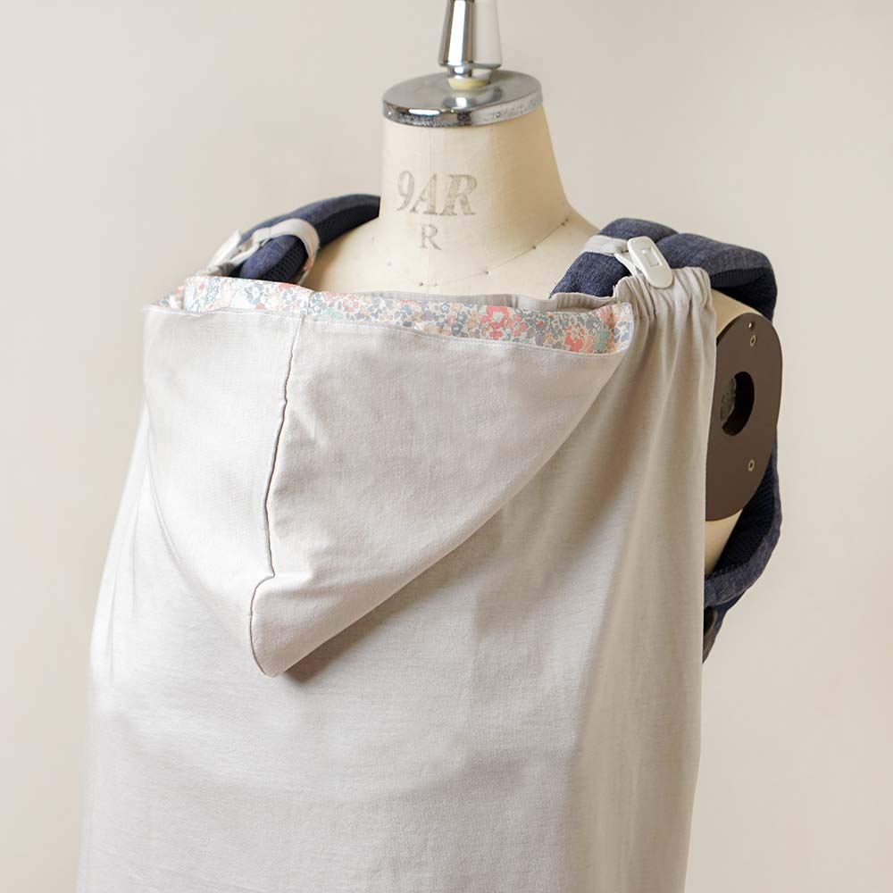 10mois UV Protection Mama Ages 0 Months and Up Cape, Gray, 21151014,