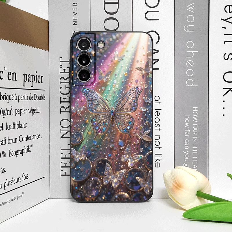 Luxury Art Butterfly Flower Pattern Phone Case for Motorola Moto Edge 50 Fusion 40 30Neo G24 E14 G75 G85 G54 5G Shockproof Cover