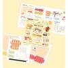 Ddany Crafts Food Series Paper Folding Set DIY Craft Kit Kids Toy