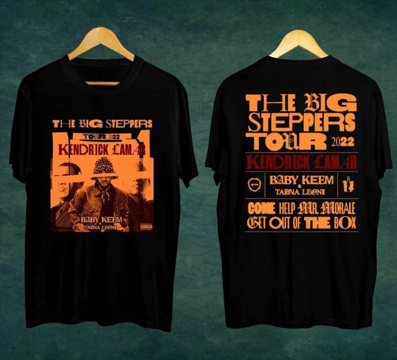 The Big Steppers Tour Oklama 2022 Shirt Kendrick Lamar Tour Shirt Big Steppers L