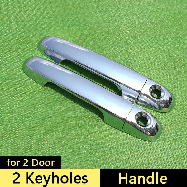 for Hyundai i20 2008 - 2013 PB Chrome Door Handle Cover Trim Set 2009 2010 2011 2012 Car Accessories Stickers Car Styling