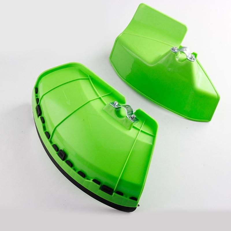 All Season Mower Deflector Accessory Universal Fit For Residential Trimmers Shatterproof Recyclable Plastic Construction