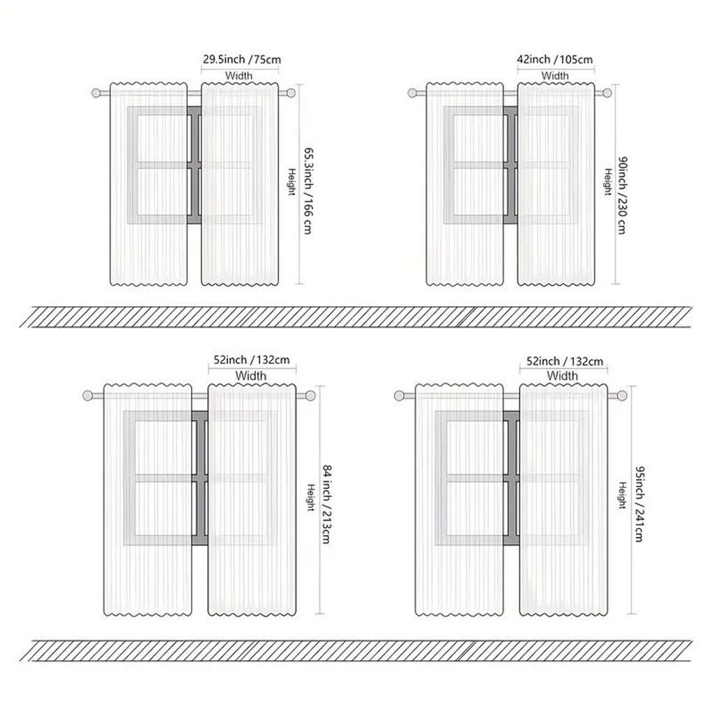 2PC Home Halloween Pumpkin Cat Ghost Pattern Digital Printed Curtains with Landscape Background and Pole Bag Curtains, Kitchen,