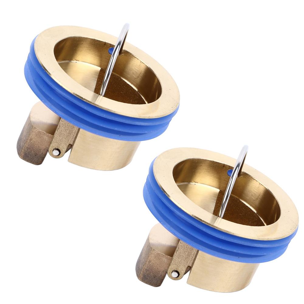2 Pack Rapid Drainage Backflow Preventer Core Anti Slip Design Floor Strainer Sewer Core  Balcony