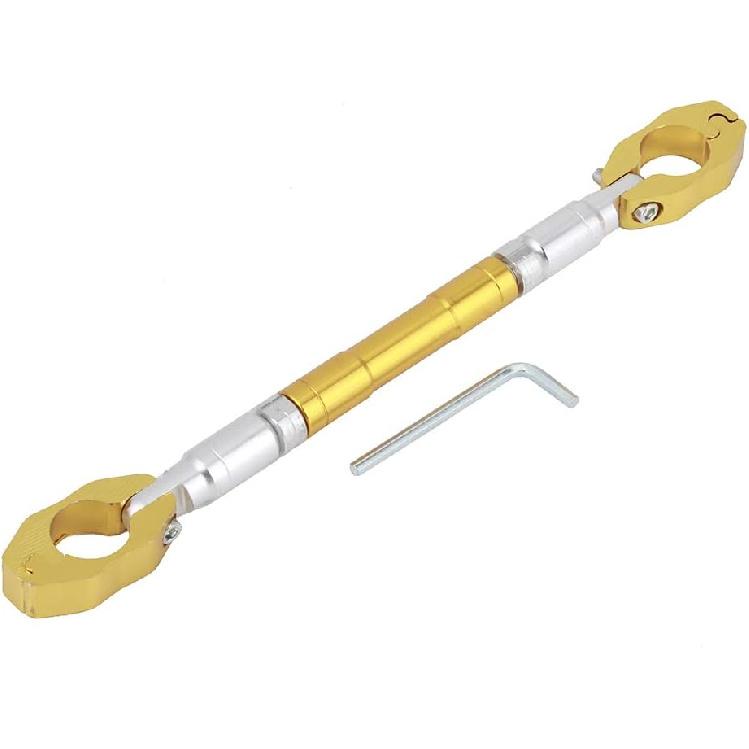 Motorcycle Handlebar Brace Crossbar Universal Adjustable Motorcycle Handlebar Balance Bar Aluminium Alloy Strengthen Lever Bar Balance Lenker for