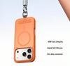 Dual Type-C & Lightning Zinc Alloy Silicone Lanyard Cable, 60W Fast Charger