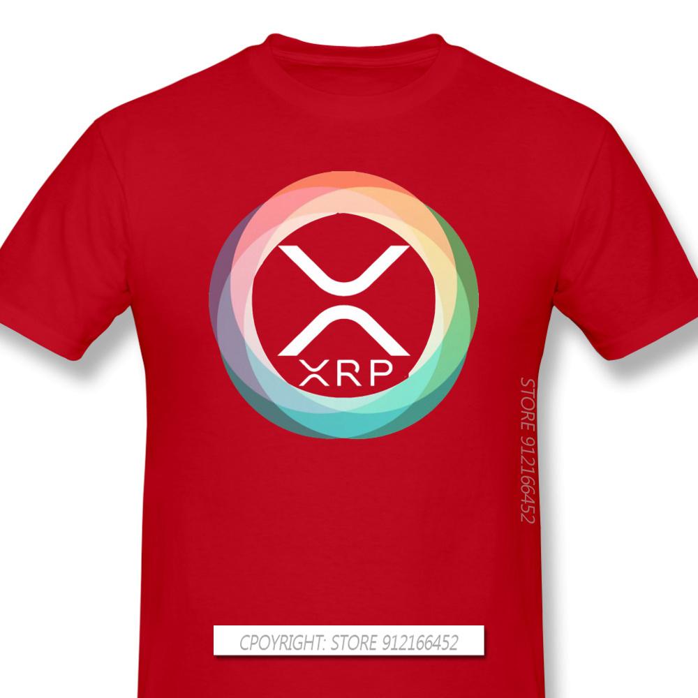 Xrp Ripple Coin Cryptocurrency 2021 Popular New Arrival Tshirt Interledger Unique Design Oneck Cotton For Unisex Shirt For Adult