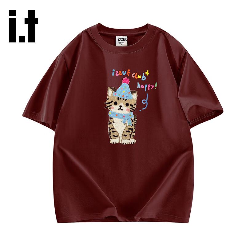 Izzue HK i.t Unisex Cotton Animal Print T-Shirt XL