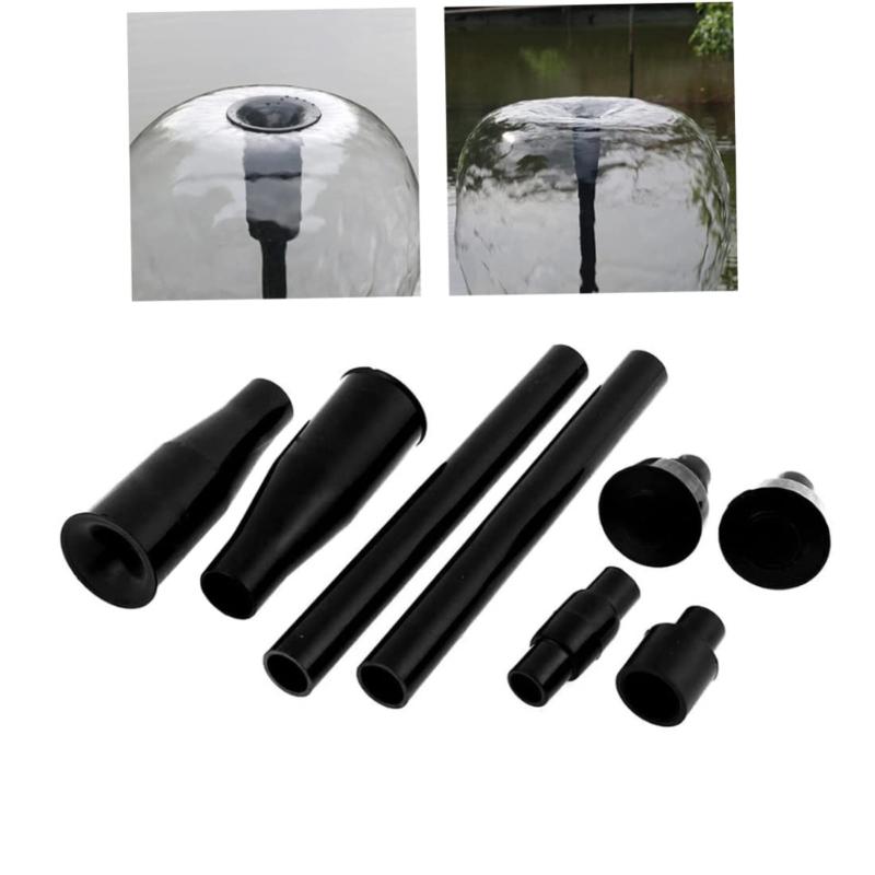 Plastic Fountain Nozzles Replacement Water Sprays Heads Kits For Fishtanks Garden Pond Swimming Pool Decoration