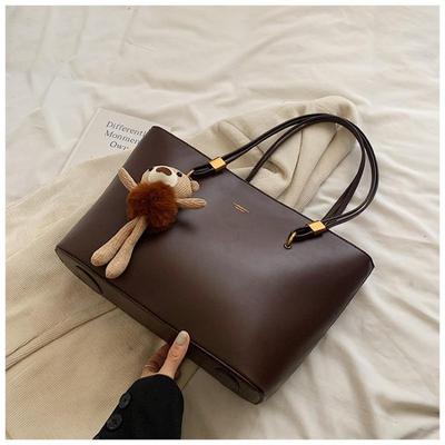 Borsa a tracolla di alta qualità in stile vintage, di grande capacità, per il pendolarismo, Borsa tote alla moda e unica