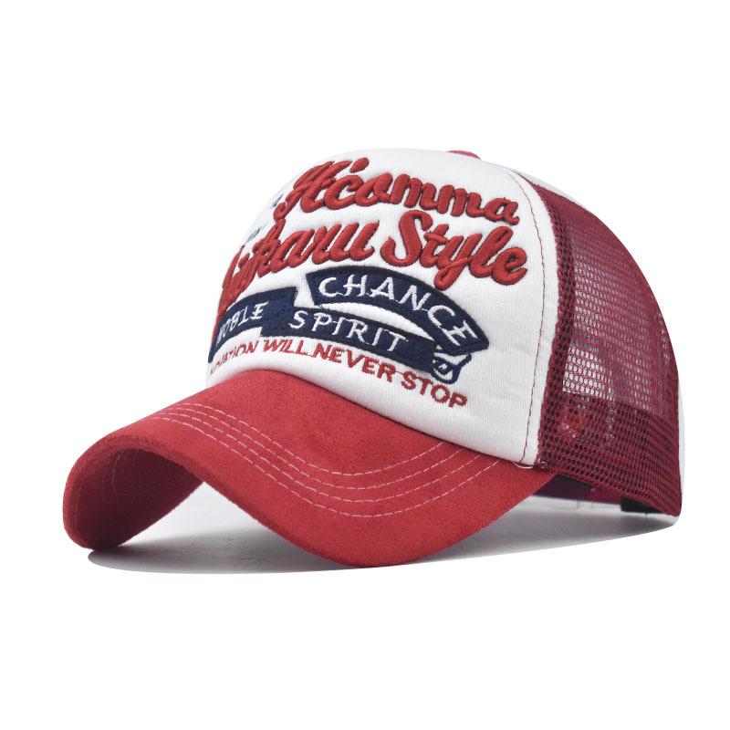 

Новая бейсболка с объемной вышивкой 3D, летняя сетчатая кепка в цвете, мужская и женская кепка для отдыха на открытом воздухе Adjustable