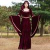 Color Costumes Halloween Parent-Child Costumes European Medieval Retro Court Little Red Riding Hood Vampire Witch Costumes