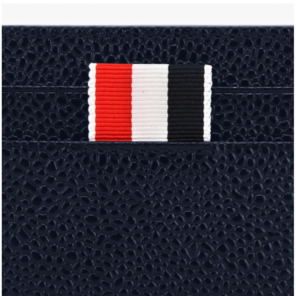 Tom Brown Faw035a 00198 415 Pebble Grain Three Line Tab Card Holder