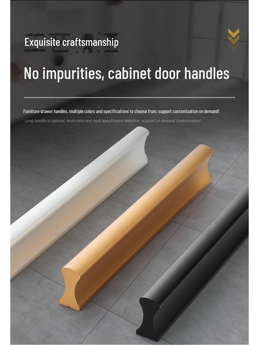 

Ручка для ящика гардероба в форме буквы I из алюминиевого сплава 64mm hole spacing, 75mm length