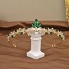 Simple Baroque Crystal Crown Tiara Elegant Design Crystal Rhinestone Princess Crown Sweet Style Bridal Crown Photography Props