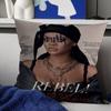 Famous Singer R-RIHANNAs Pillowcase Toon Gift Cushion Cover Bedroom Home Sofa Chair Seat Decor Pillow Case