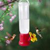4Pcs Bird Feeders Slanted Spout Design Bird Feeding Garden Decoration Transparent Outdoor Humming Bird Feeders Home Use