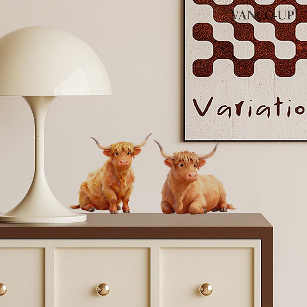 Self-adhesive Cartoon Animals Flowers Butterflies Switch Wall Stickers Puppy Kitten for Bedroom Living Room Home Decor